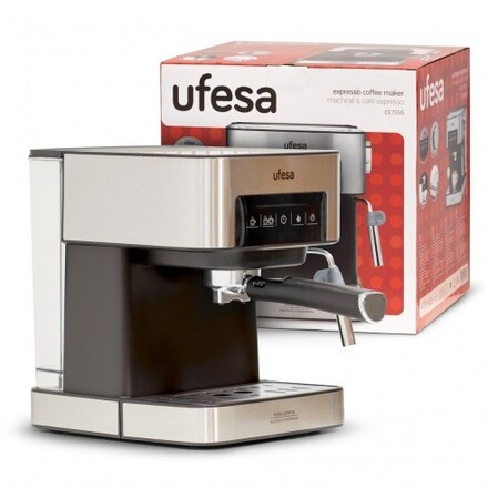 Cafetera Espresso Ufesa CE7255 con filtro y monodosis · El Corte Inglés