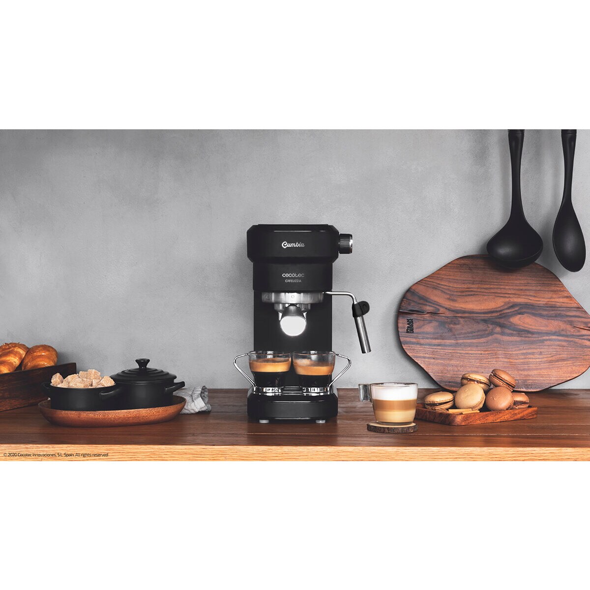 Cafetera manual espresso Cecotec Cafelizzia 790 Black · El Corte Inglés