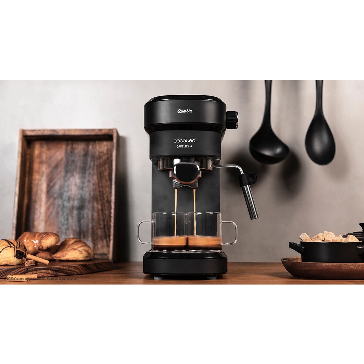 Cafetera manual espresso Cecotec Cafelizzia 790 Black · El Corte Inglés