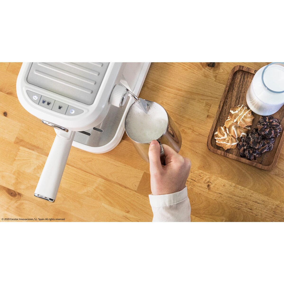 Cafetera manual espresso Cecotec Cafelizzia 790 White Pro con manómetro · El  Corte Inglés
