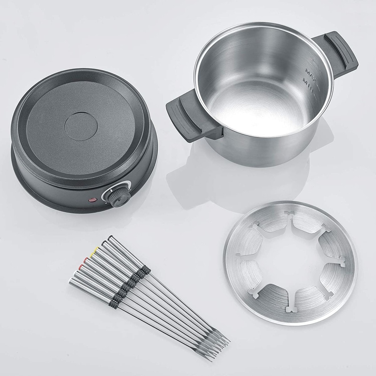 Fondue SEVERIN para 8 servicios Inox-4
