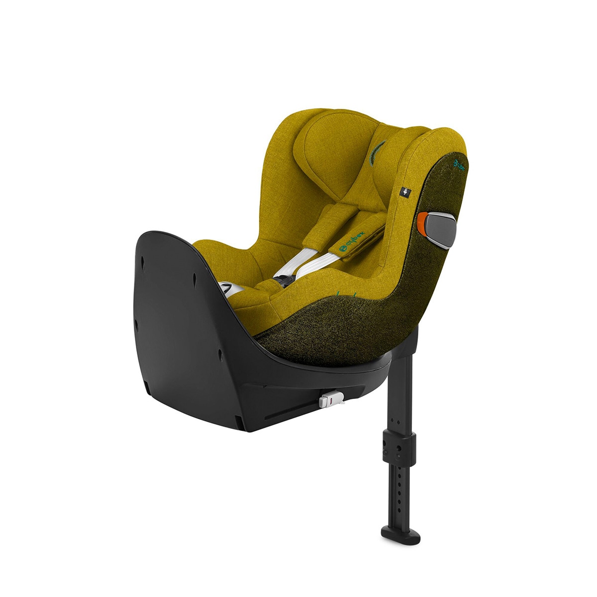 Cadeira Auto Sirona Zi i-Size Plus com Base e Almofada Redutora - 45-105 cm Amarelo Yosemite-2