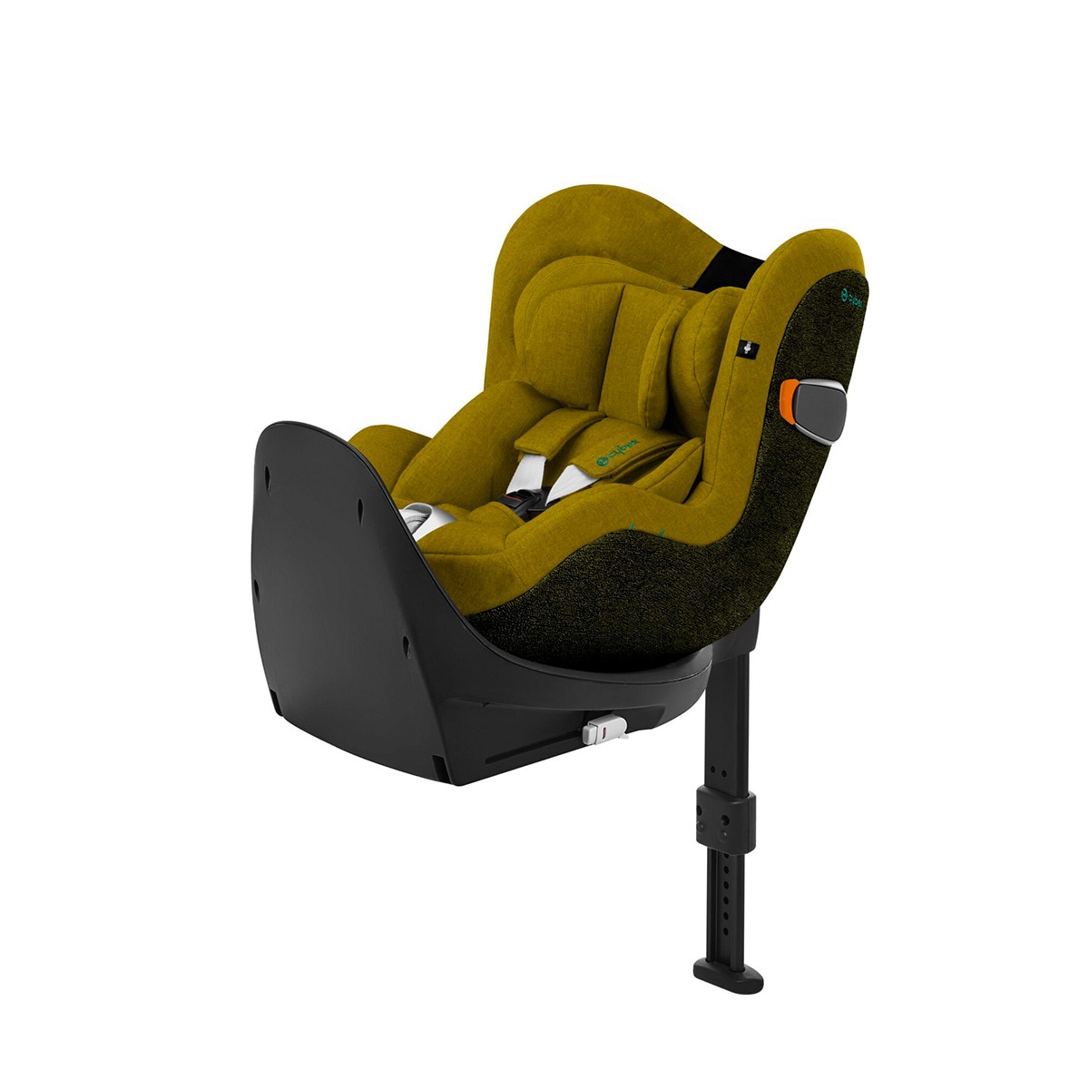 Cadeira Auto Sirona Zi i-Size Plus com Base e Almofada Redutora - 45-105 cm Amarelo Yosemite-1
