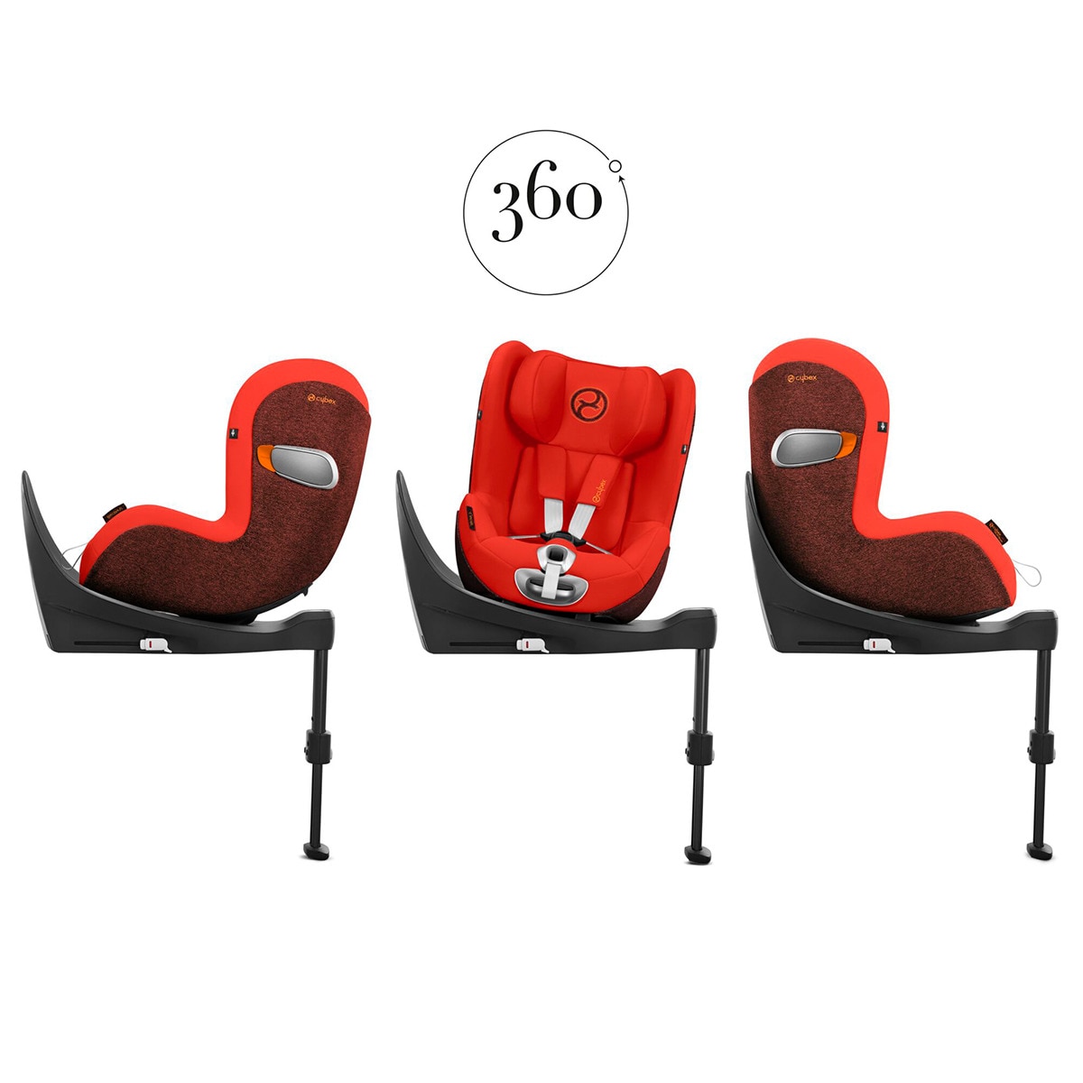 Cadeira Auto Sirona Zi i-Size Plus com Base e Almofada Redutora - 45-105 cm Turquesa-3