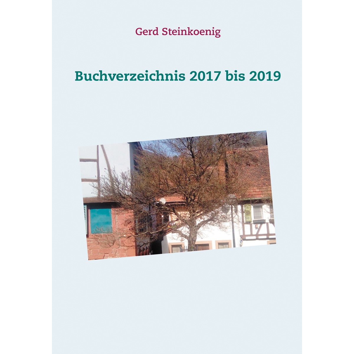 Buchverzeichnis 2017 bis 2019 1