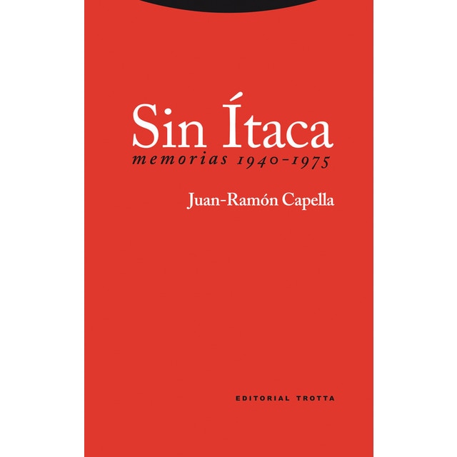 Imagem 0 de Sin ítaca: Memorias 1940-1975(Tapa blanda)