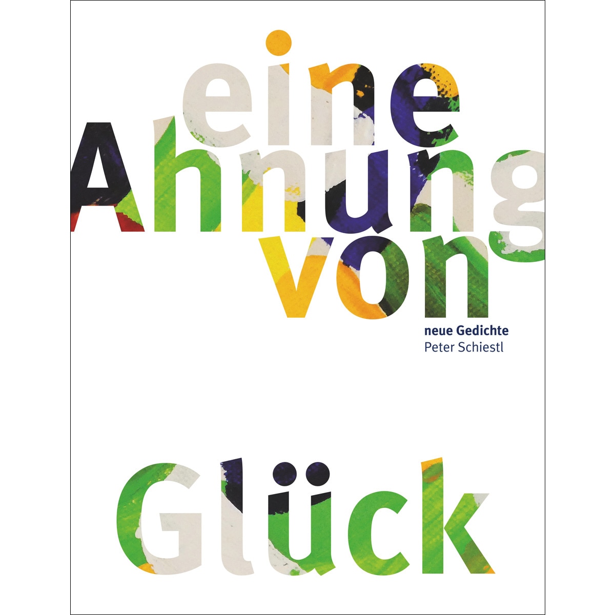Eine Ahnung von Glück: Gedichte (Capa mole) 1