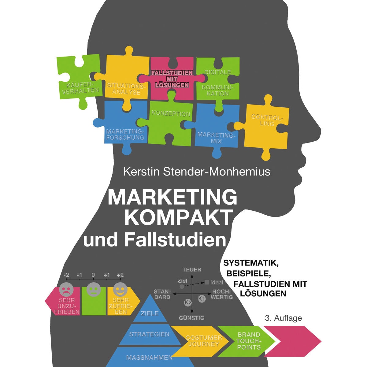 Imagem 0 de Marketing kompakt und Fallstudien: Systematik, Beispiele, Fallstudien mit Lösungen (Capa mole)