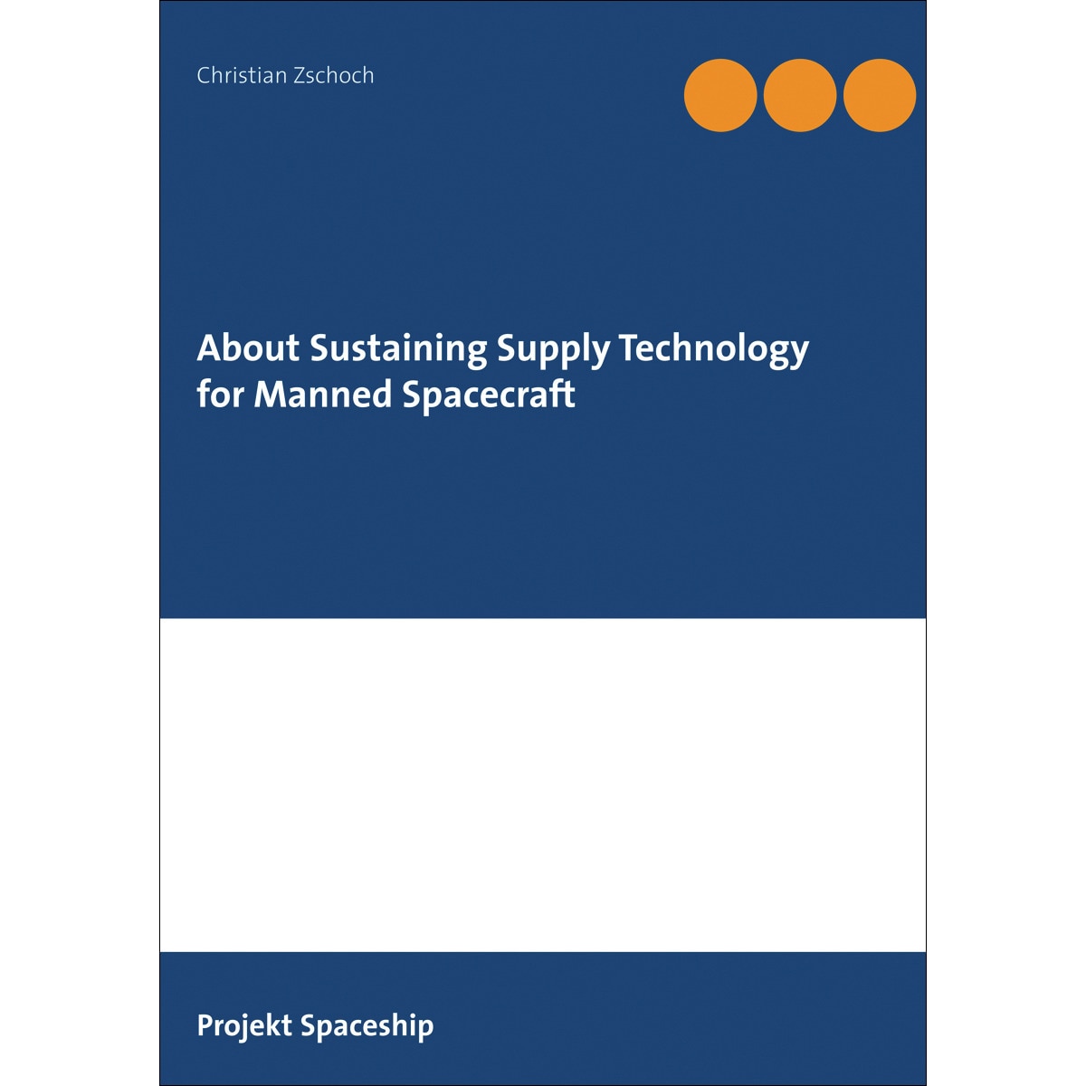 About Sustaining Supply Technology for Manned S 1