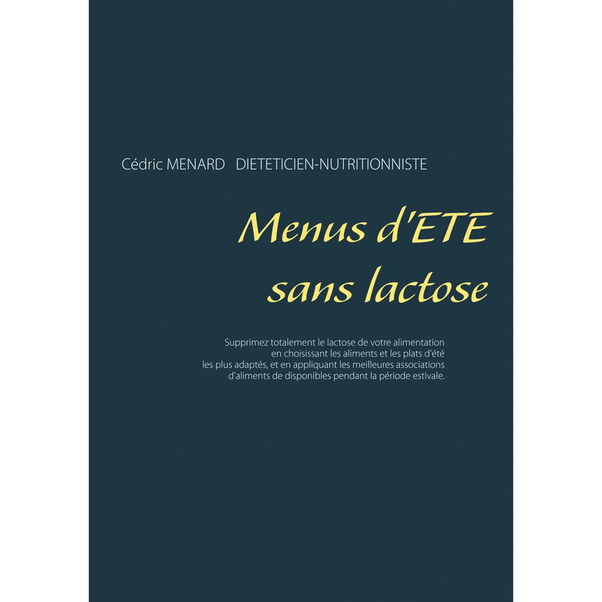Menus de printemps sans lactose(Tapa blanda) 1