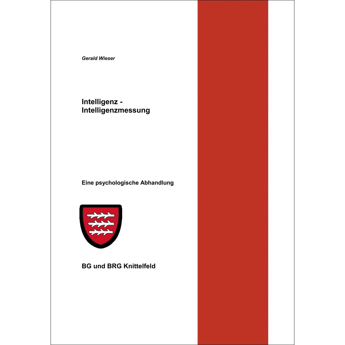 Intelligenz - Intelligenzmessung 1