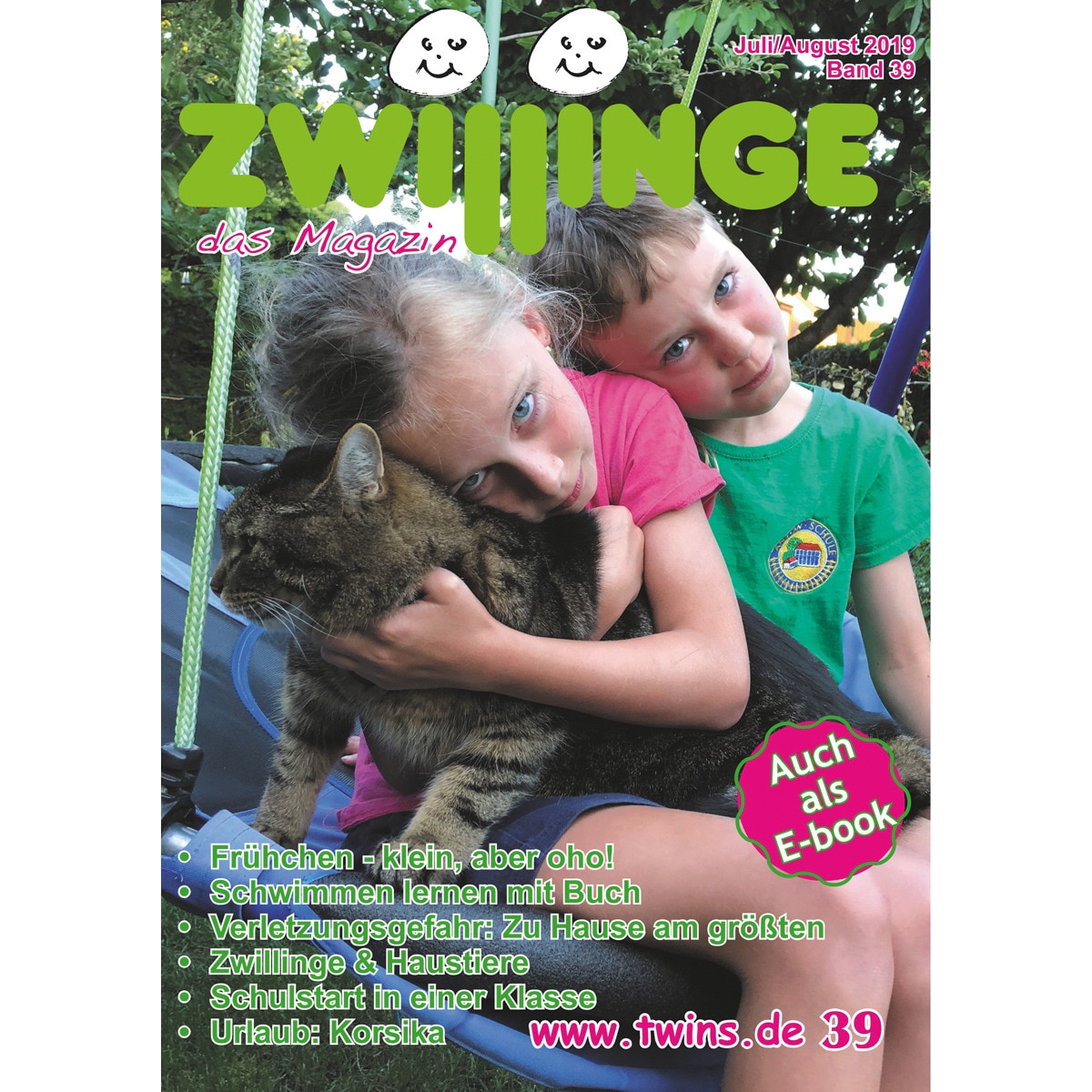 Zwillinge - das Magazin Juli/August 2019 1