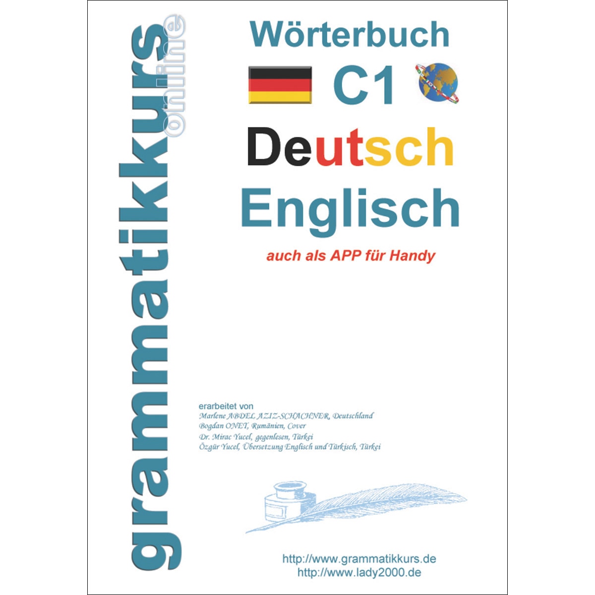 Wörterbuch C1 Deutsch - Englisch: Lernwortschatz Vorbereitung C1 Prüfung TELC oder Goethe Institut (Capa mole) 1