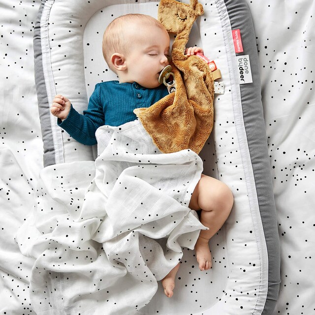 Nido De Colecho Plus Done By Deer Dreamy Dots Gris El Corte Ingles