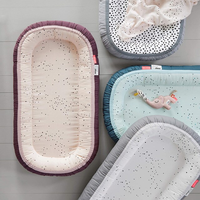 Nido De Colecho Plus Done By Deer Dreamy Dots Gris El Corte Ingles