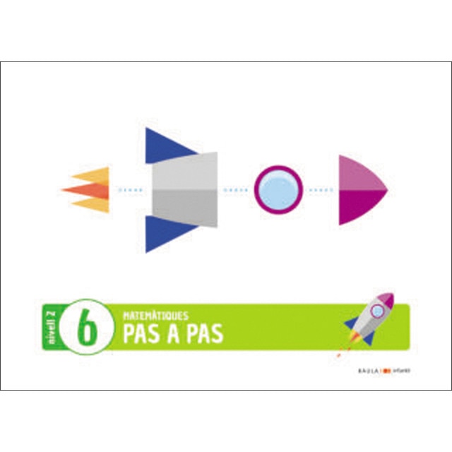 Imagen 0 de Matemàtiques Pas a pas Infantil Quadern 6 Nivell 2  (Tapa blanda)