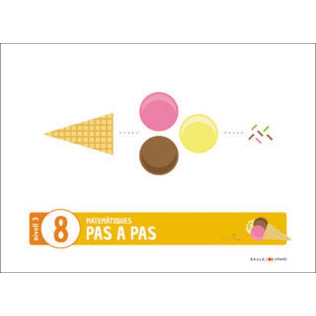 Imagen 0 de Matemàtiques Pas a pas Infantil Quadern 8 Nivell 3  (Tapa blanda)