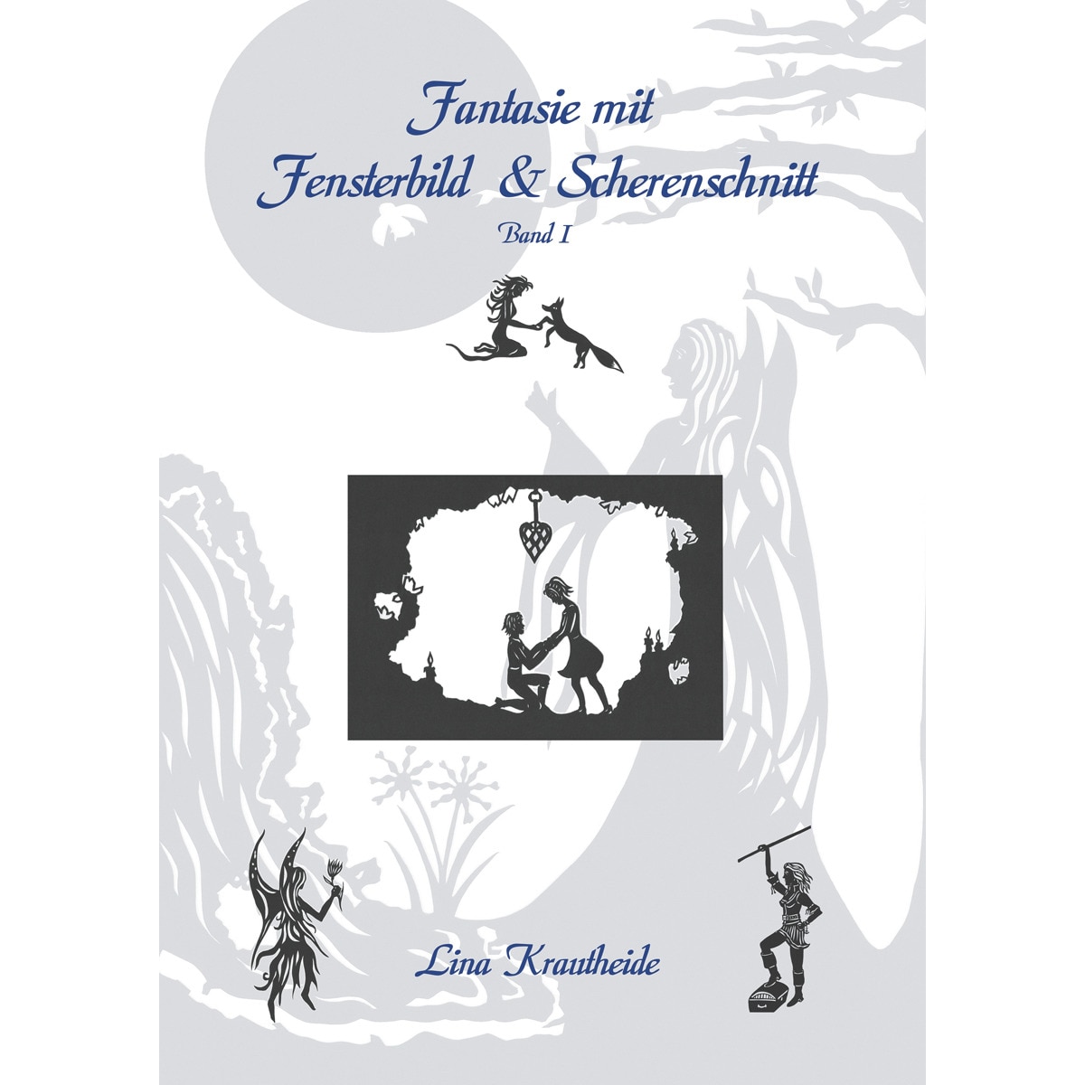 Imagem 0 de Fantasie mit Fensterbild und Scherenschnitt: Band 1 (Capa mole)