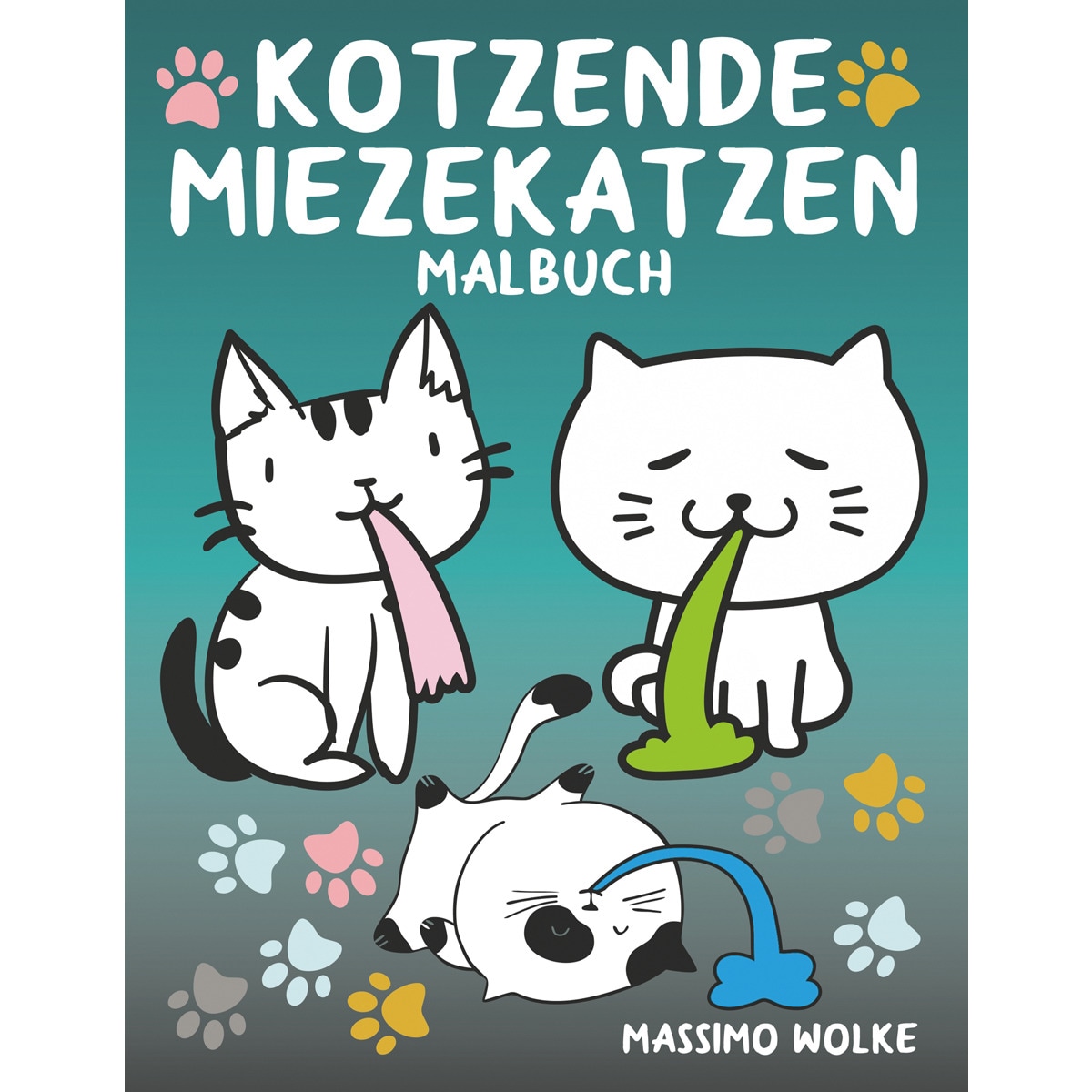 Kotzende Miezekatzen Malbuch 1