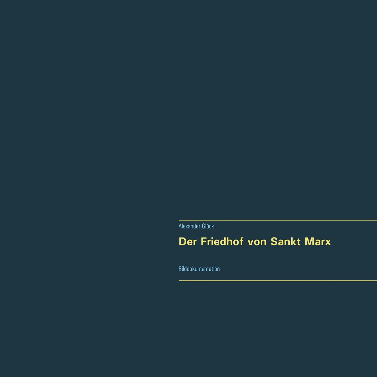 Der Friedhof von Sankt Marx. Vollständiger Rep 1