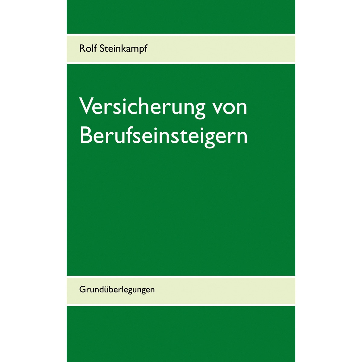 Versicherung von Berufseinsteigern 1