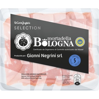 mortadela en lonchas IGP Bolonia envase 120 g - El Corte Ingles Selection