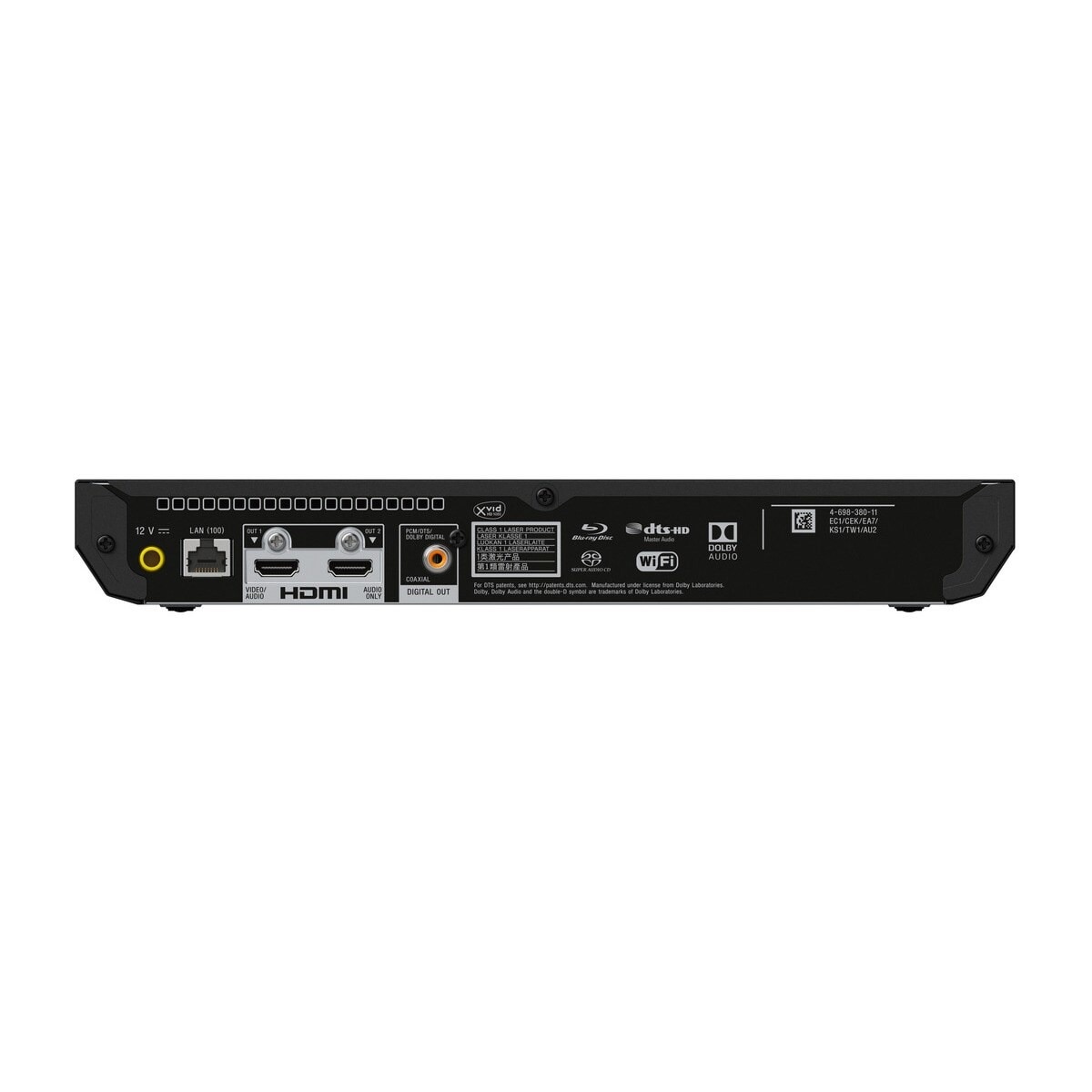 Leitor Blu-Ray Sony UBP-X700SPIIB 4K UHD, HDR, Wi-Fi - Preto Preto-4