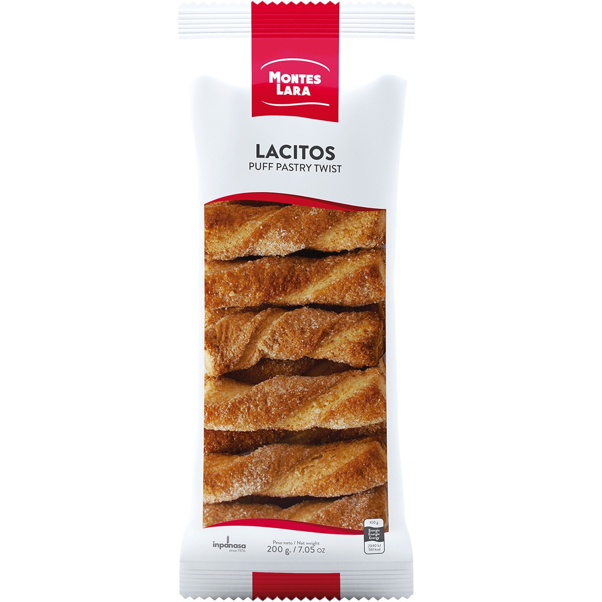 lacitos de hojaldre envase 200 g