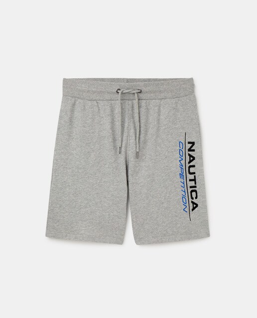 Pantalón corto de hombre de algodón color gris · Nautica · El Corte Inglés