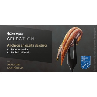 Filetes de Anchova em Azeite lata 29 g - El Corte Inglés Selection