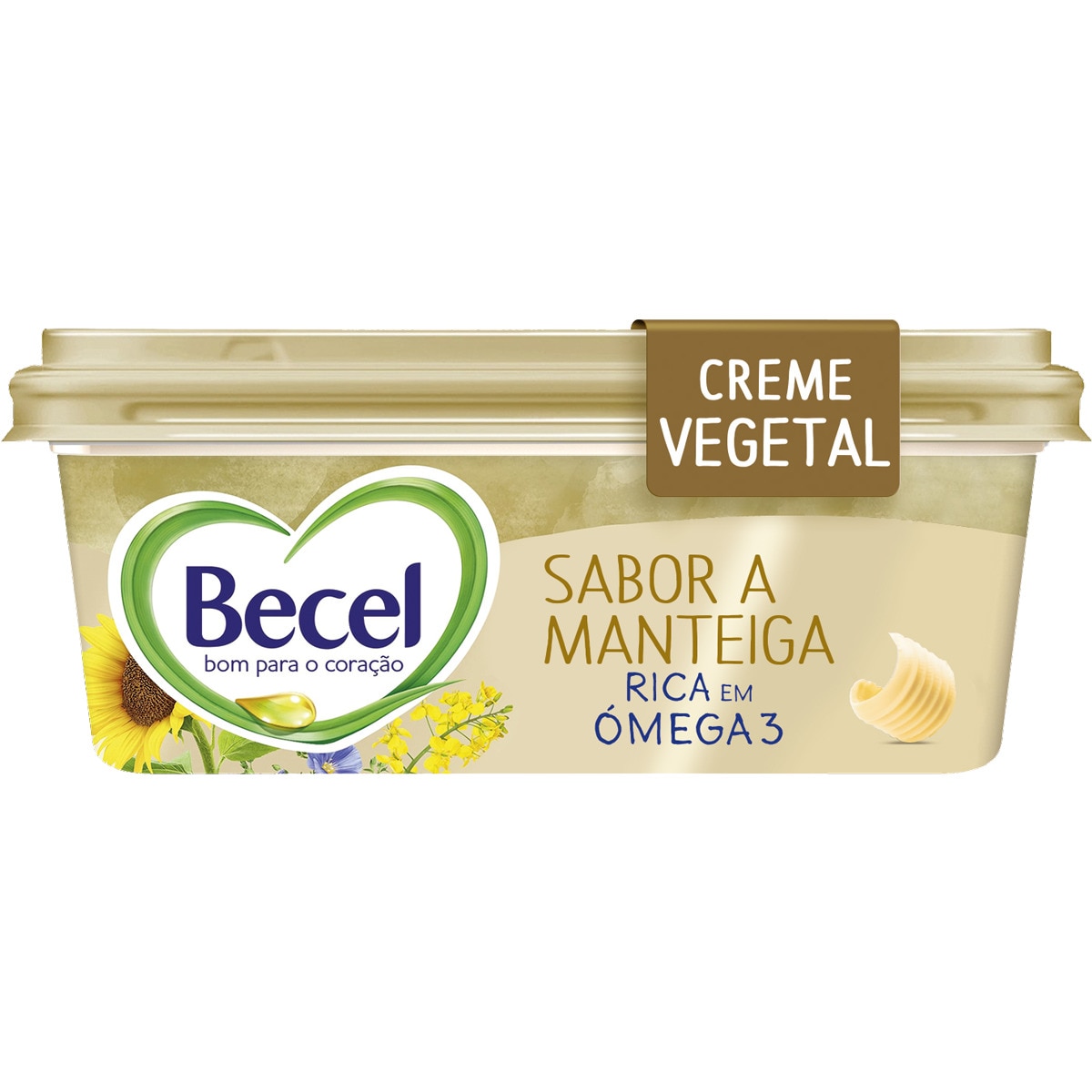 Creme Vegetal para Barrar Gold com Sabor a Manteiga embalagem 225 g
