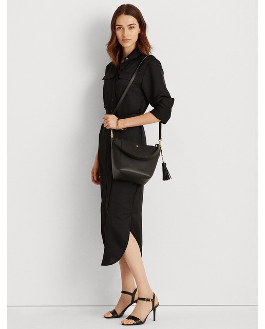 ralph lauren medium adley shoulder bolsa