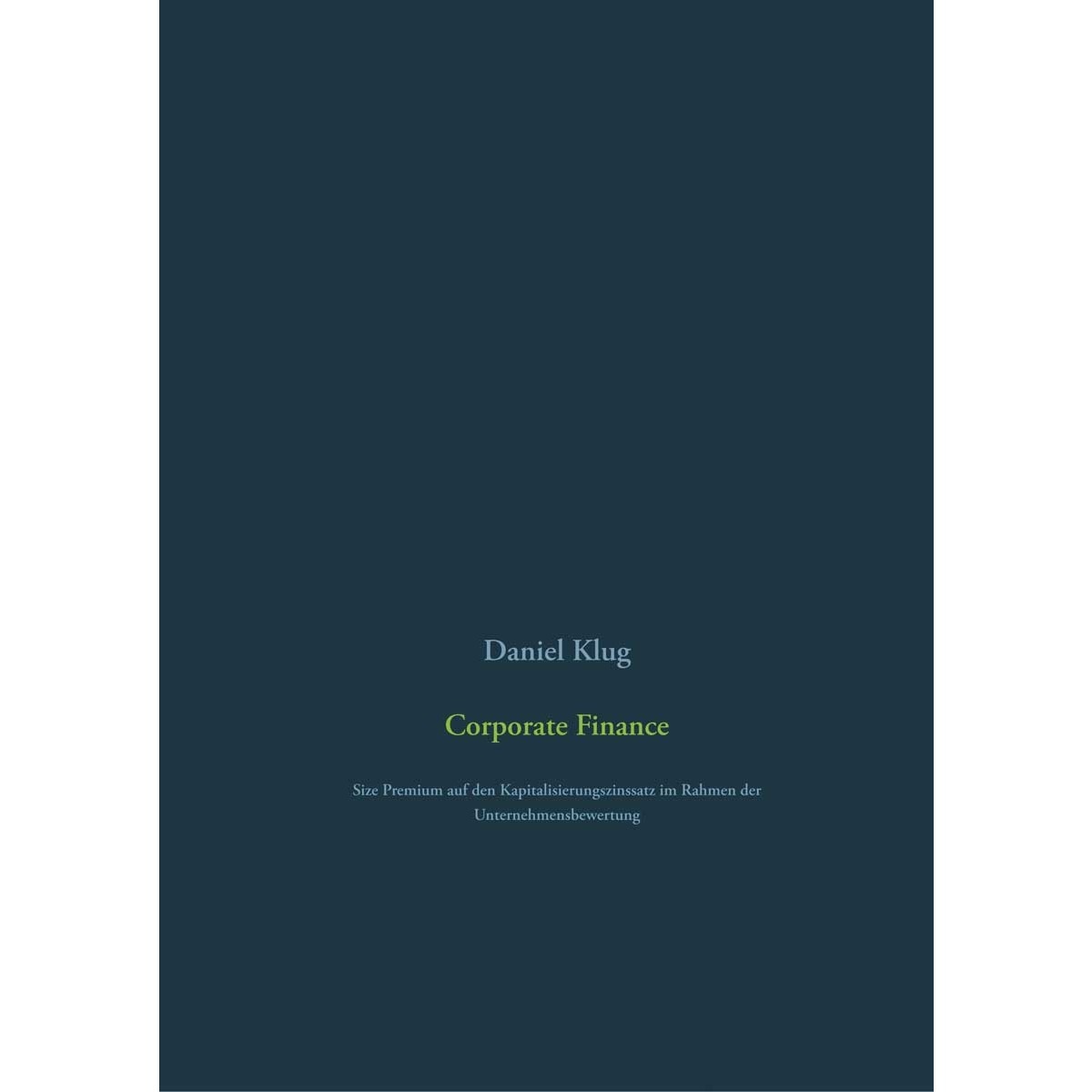 Corporate Finance 1