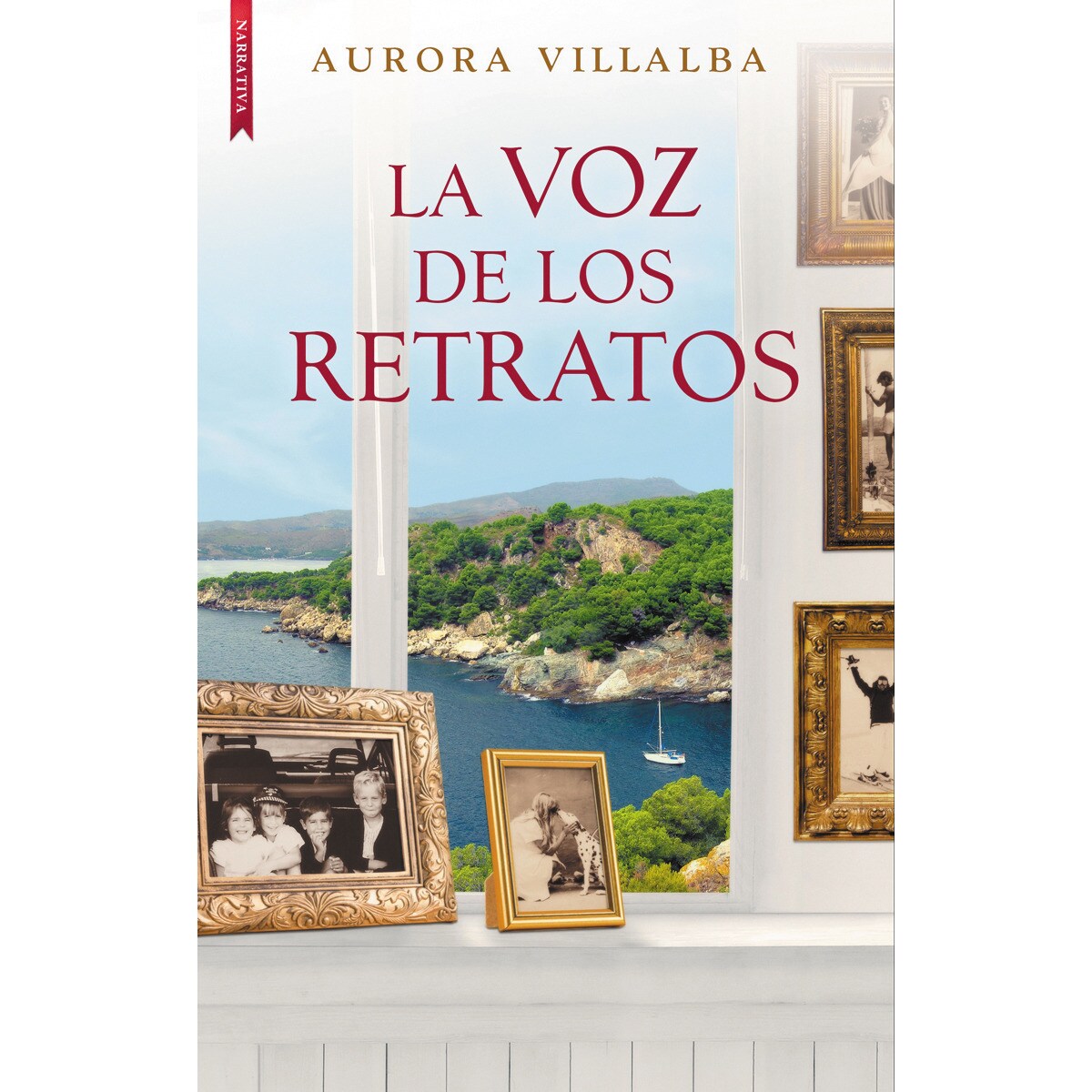 La voz de los retratos (Capa mole com abas) 1