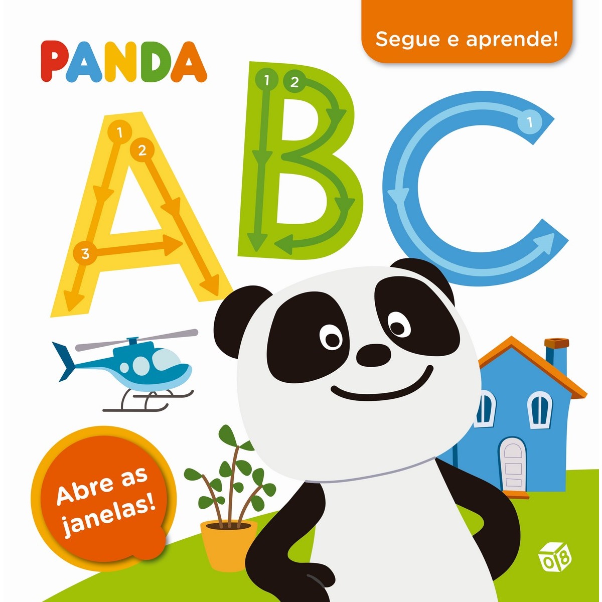 Panda: Segue e Aprende ABC - Livro de Atividades 1