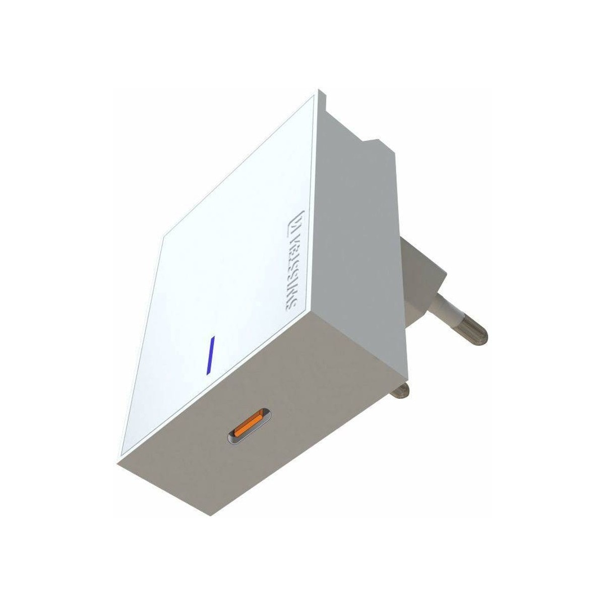 Imagem 0 de Carregador SWISSTEN Travel 20W - Branco