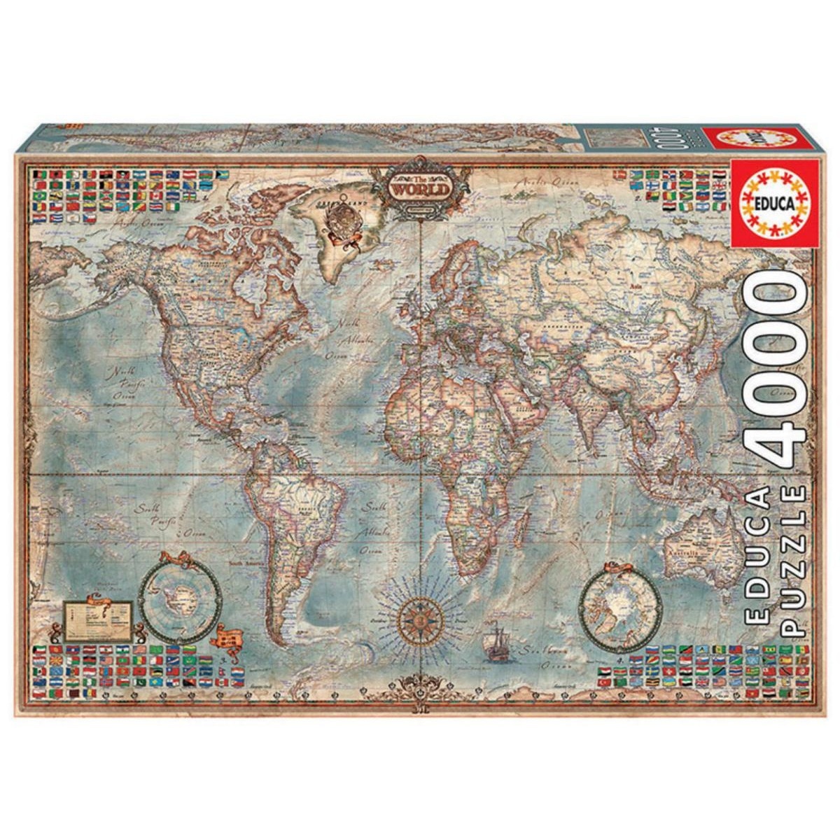 Imagem 0 de Puzzle 4000 Peças Educa Borrás
