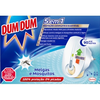 Inseticida Elétrico Melgas e Mosquitos embalagem embalagem - Dum Dum