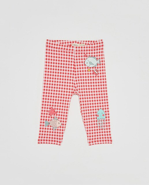 Leggins de bebé niña vichy pequeño · Sfera · El Corte Inglés