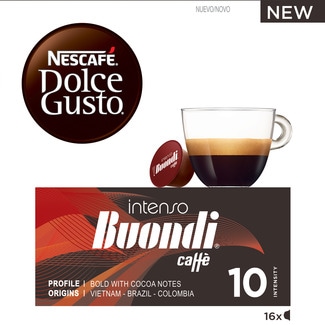 Café Intenso Buondi Intensidade 10 embalagem 16 cápsulas - Nescafé Dolce Gusto