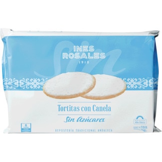 Tortas com Canela sem Açúcar embalagem 180 g - Ines Rosales