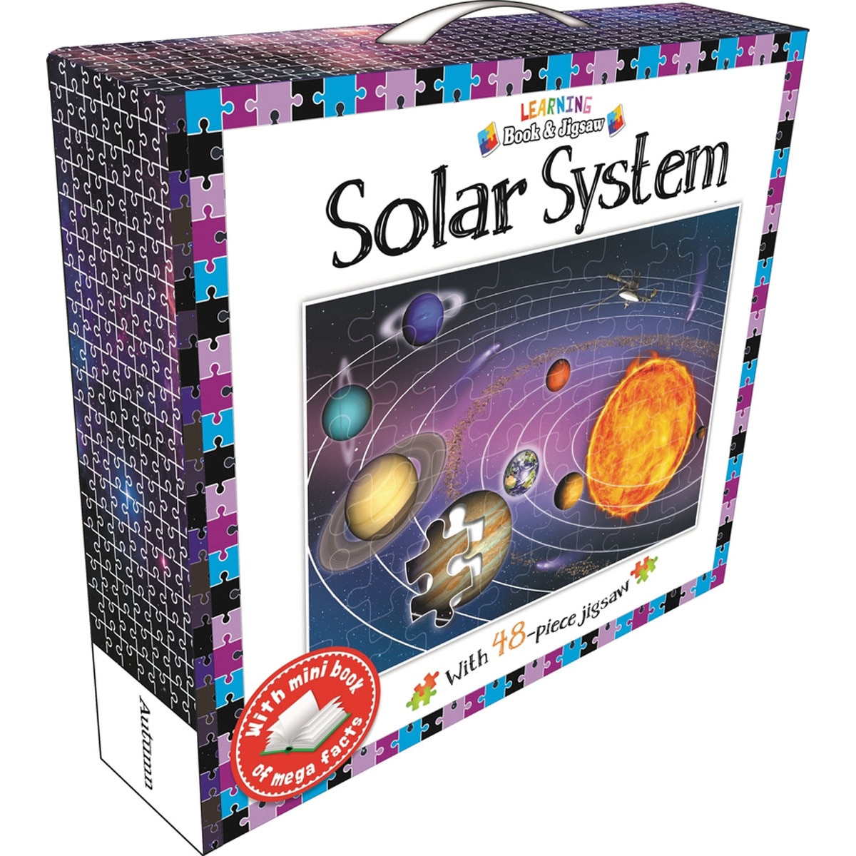 Learning book and jigsaw solar system 1