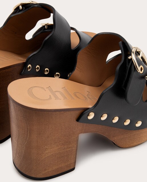 Sandalias de tacón de piel · Chloé · El Corte Inglés