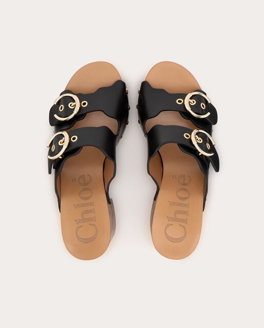 Sandalias de tacón de piel · Chloé · El Corte Inglés