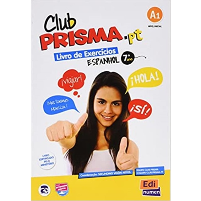 Imagem 0 de Club Prisma. Pt - Espanhol - 7º ano - Nível 1 - Libro Ejercicios