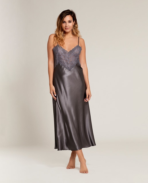 Camisón de tirantes con encaje · Nansú · El Corte Inglés