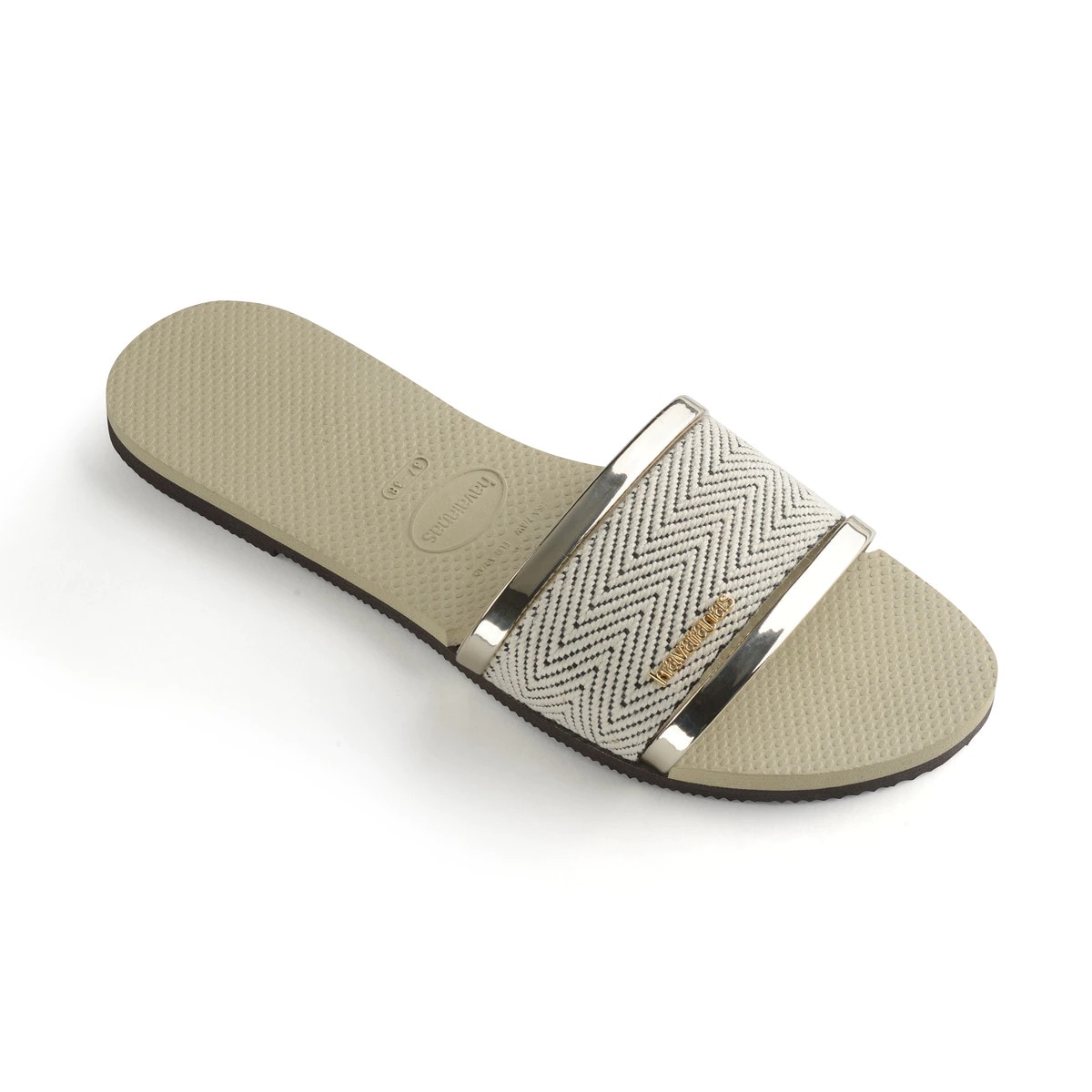 Sandálias de praia You Trancoso Premium Dourado-3