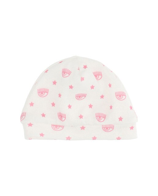 Gorro de bebé niña recién nacido en color crema y rosa · Chiara Ferragni · El  Corte Inglés