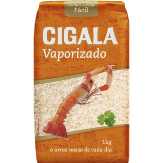 Arroz Vaporizado Extra Longo 1 kg - Cigala