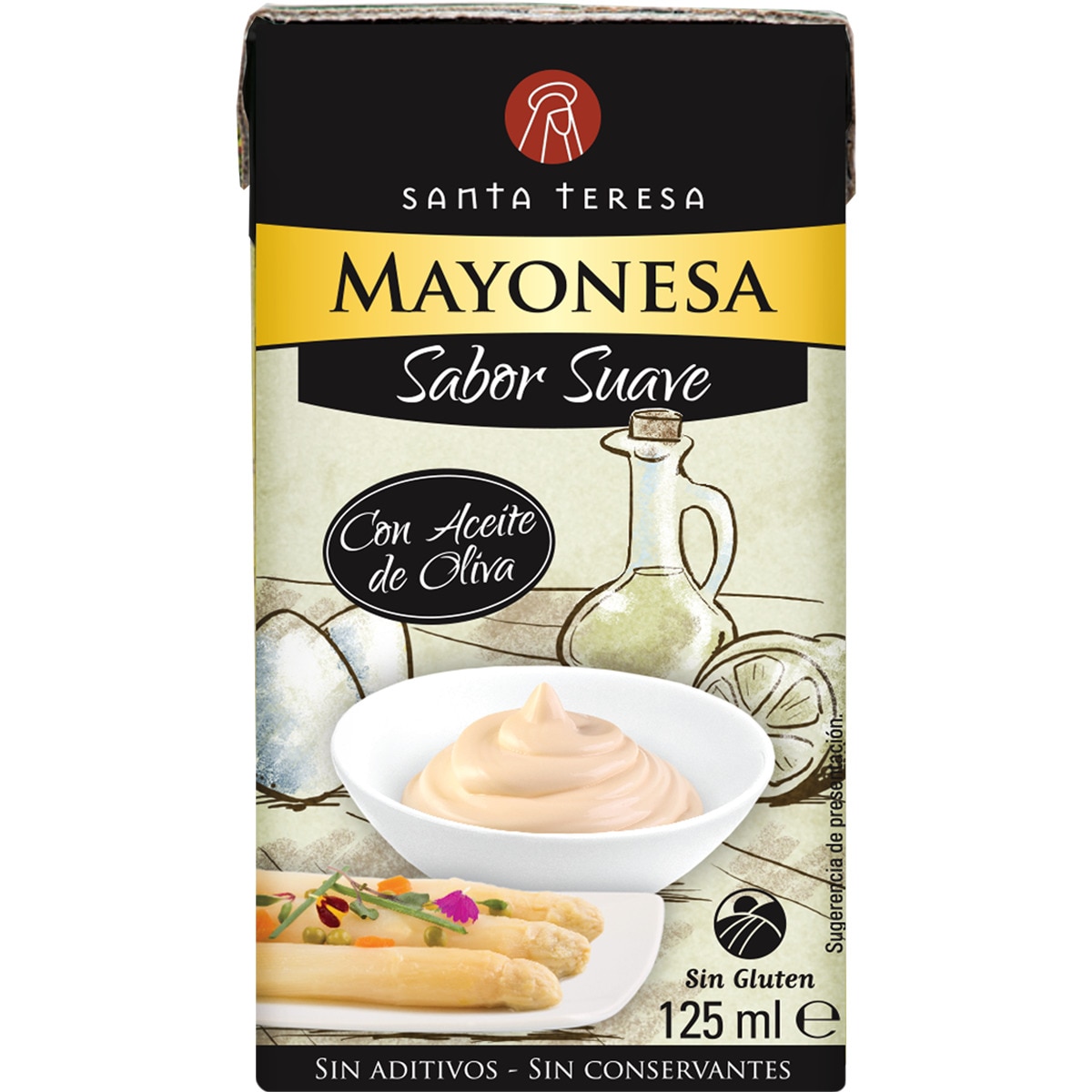 Maionese com Sabor Suave sem Glúten embalagem 125 ml